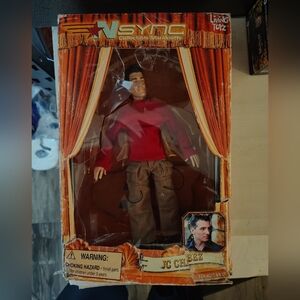NSYNC JC Chasez Collectible Marionette Doll - Living Toyz 2000
